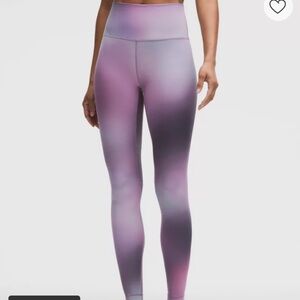 Lululemon align high-rise pants 23 inches Aurora, purple haze multicolor